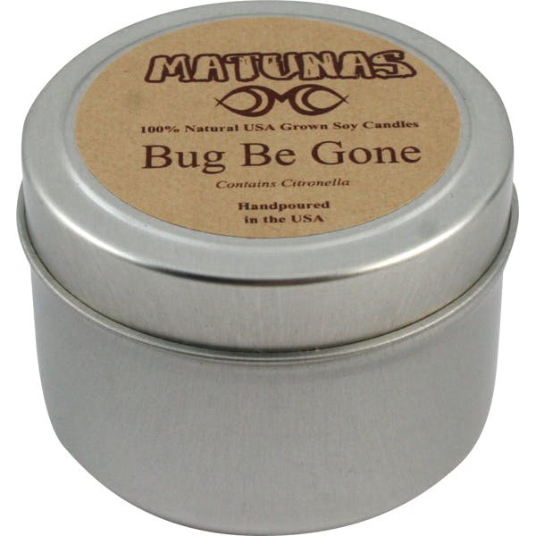 Matunas 3 oz. Tin Bug Be Gone All Natural Soy Candle