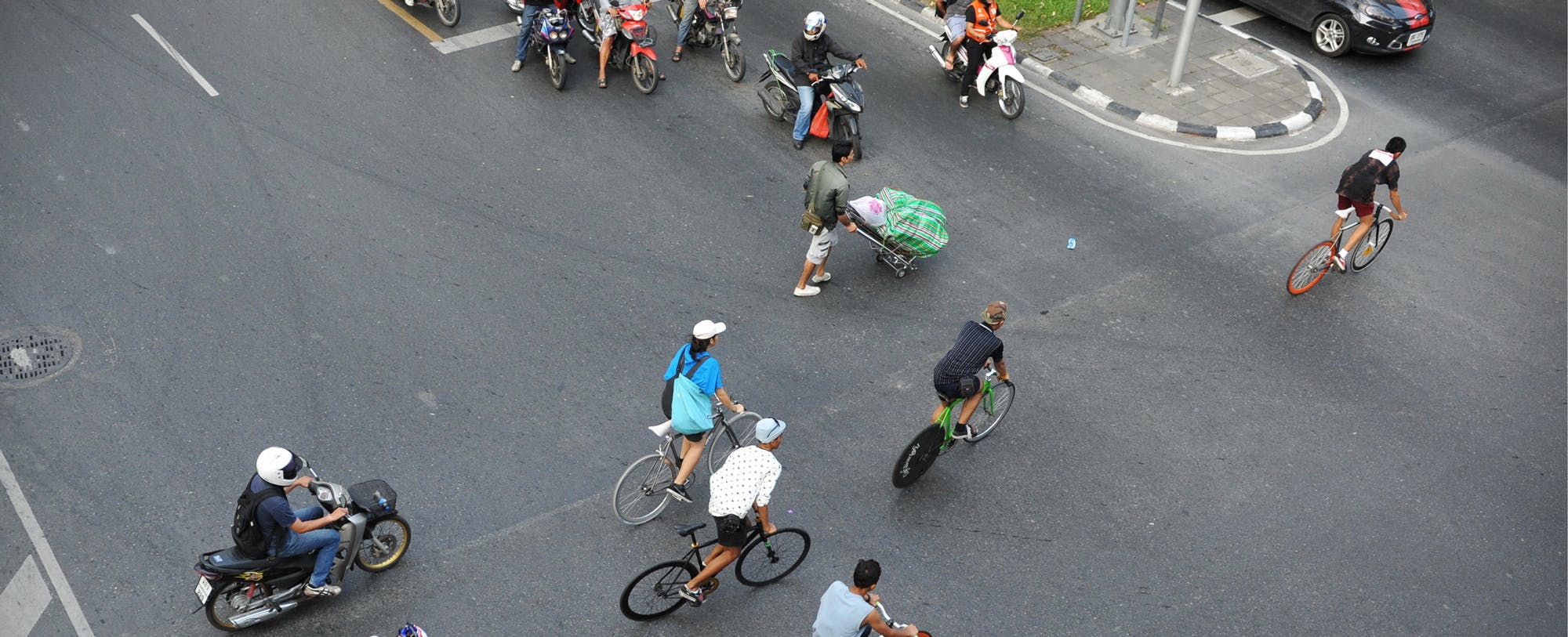 Biking Bangkok